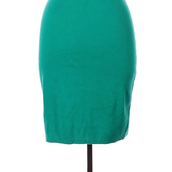 Carlisle Solid Green/Teal Casual Skirt, XL - Picture 2 of 2